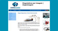 Desktop Screenshot of angioimagem.com.br